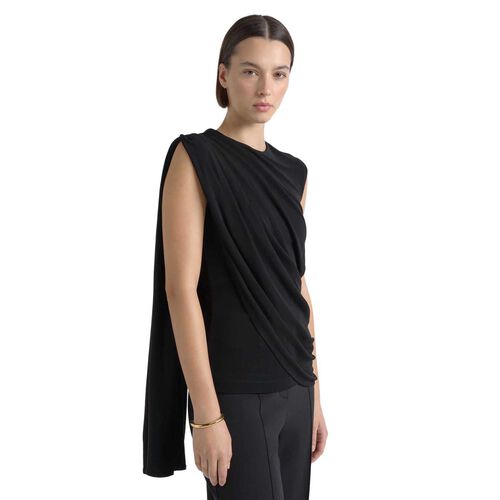 Cue Cape Drape Top